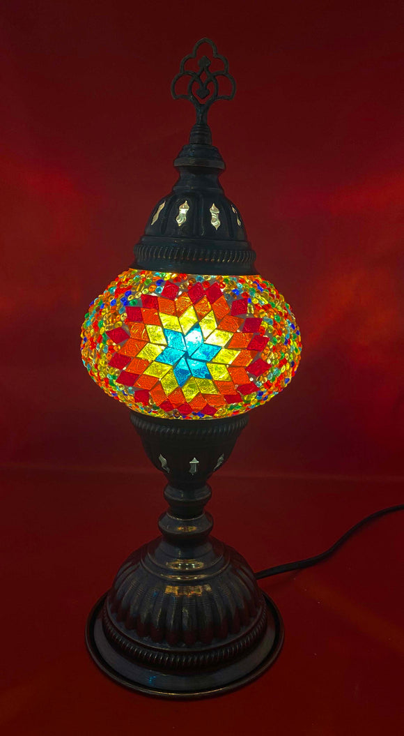 Handcrafted Mosaic Tiffany Table Lamp TMLN2-013