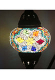 Handcrafted Mosaic Tiffany Curves/ Swan Table Lamp  072