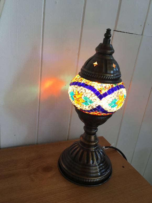 Mosaic Tiffany Small Table Lamps No 1 Glass