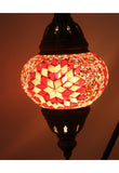 Handcrafted Mosaic Tiffany Curves/ Swan Table Lamp  020