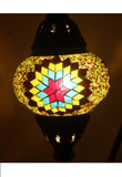 Handcrafted Mosaic Tiffany Curves/ Swan Table Lamp  029