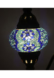 Handcrafted Mosaic Tiffany Curves/ Swan Table Lamp  048