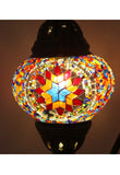 Handcrafted Mosaic Tiffany Curves/ Swan Table Lamp  053