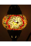Handcrafted Mosaic Tiffany Curves/ Swan Table Lamp  061