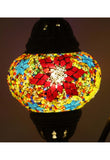 Handcrafted Mosaic Tiffany Curves/ Swan Table Lamp  066