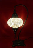 Mosaic Tiffany Curve Table Lamps No 3 Glass 020