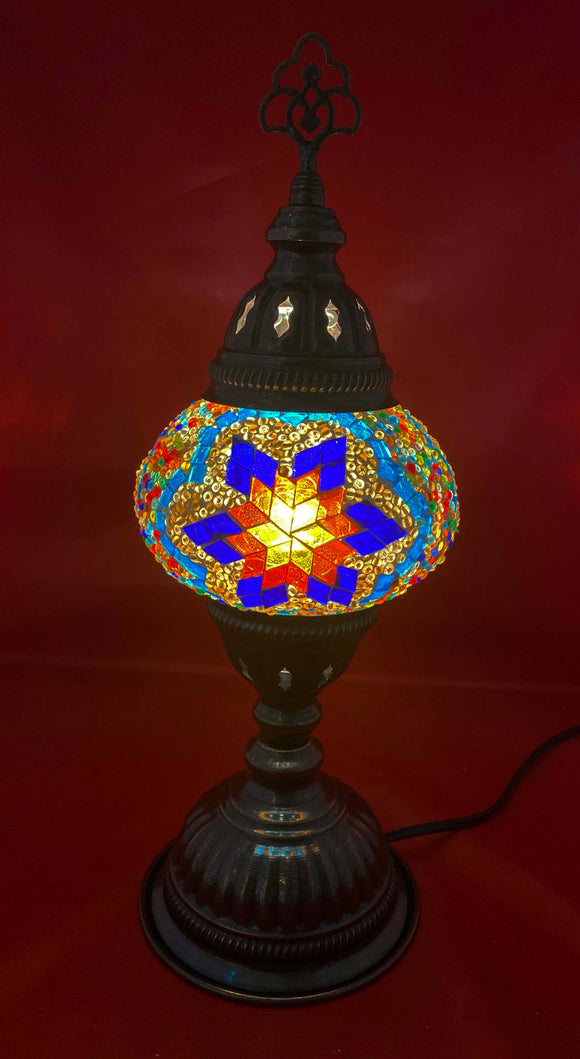 Handcrafted Mosaic Tiffany Table Lamp TMLN2-018