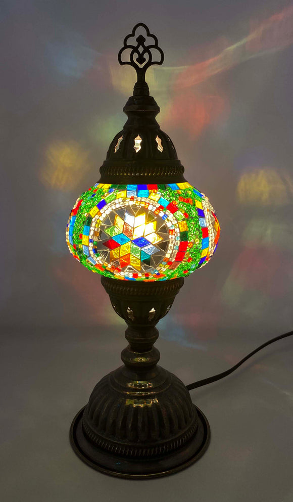 Handcrafted Mosaic Tiffany Table Lamp TMLN2-025