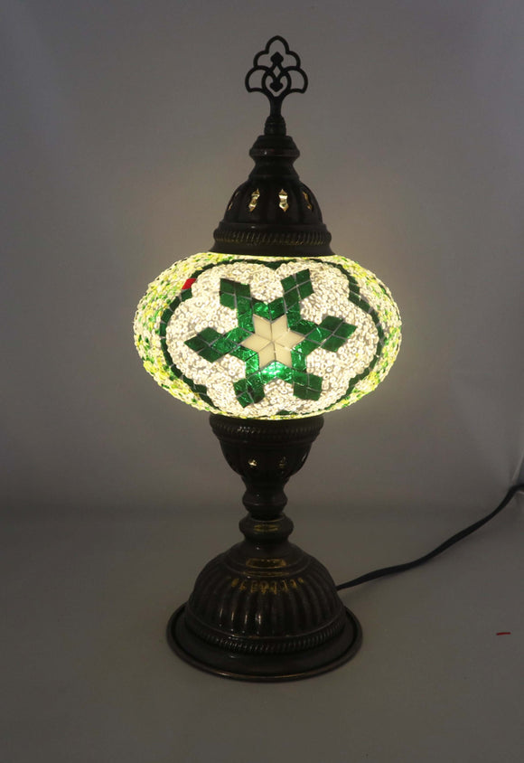 Handcrafted Mosaic Tiffany Table Lamp TMLN3-013