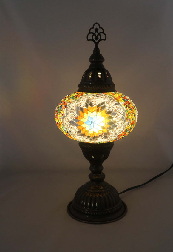 Handcrafted Mosaic Tiffany Table Lamp TMLN3-015