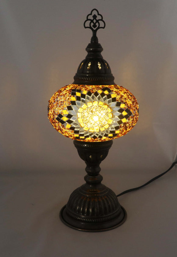Handcrafted Mosaic Tiffany Table Lamp TMLN3-018
