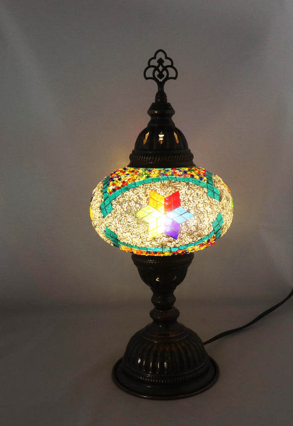 Handcrafted Mosaic Tiffany Table Lamp TMLN3-021