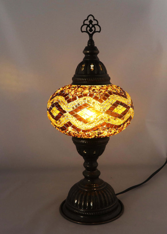 Handcrafted Mosaic Tiffany Table Lamp TMLN3-022