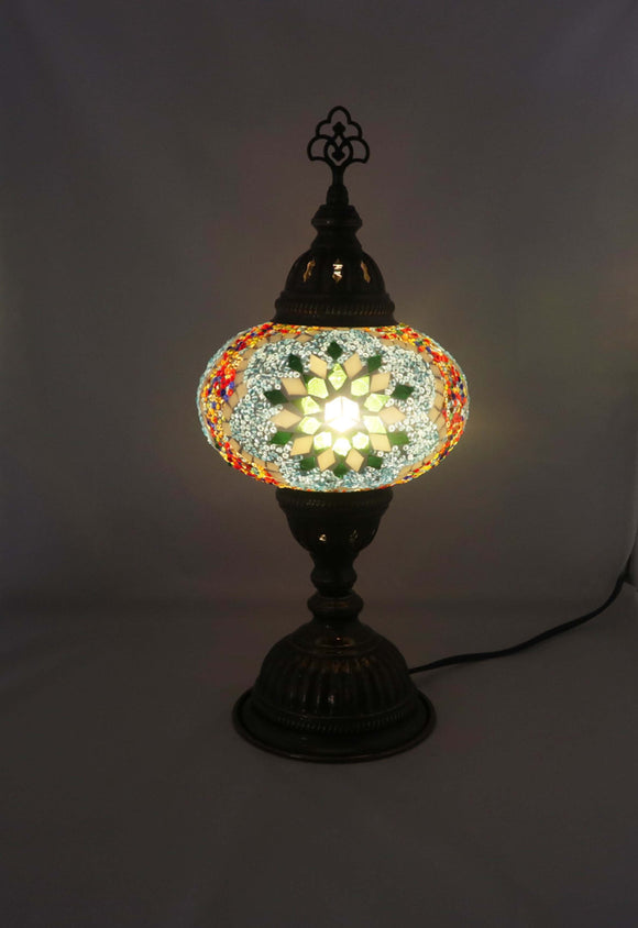 Handcrafted Mosaic Tiffany Table Lamp TMLN3-002