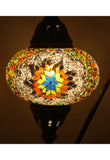 Mosaic Tiffany Curve Table Lamps No 3 Glass 012