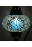 Mosaic Tiffany Curve Table Lamps No 3 Glass 002