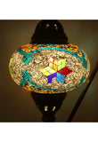 Mosaic Tiffany Curve Table Lamps No 3 Glass 004
