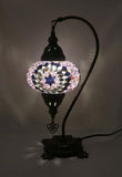 Mosaic Tiffany Curve Table Lamps No 3 Glass 009