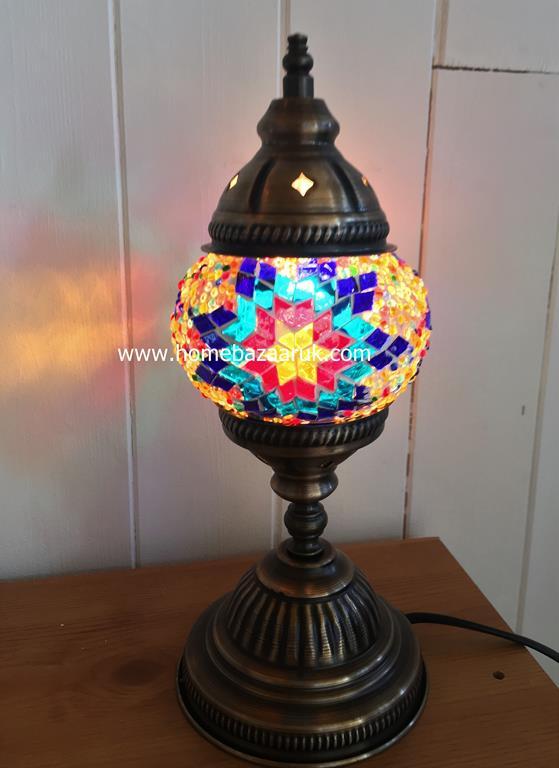 Handcrafted Mosaic Tiffany Table Lamp No 1 TSL-0002